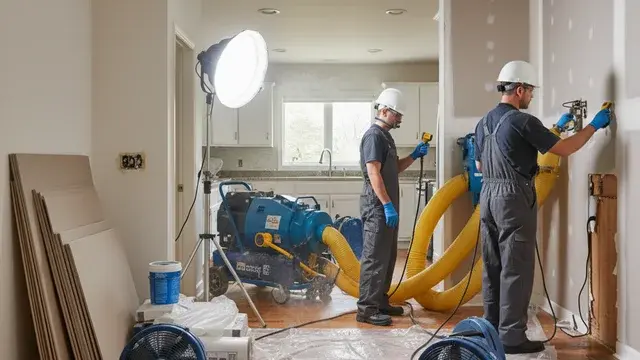 Insurance claim assistance for water damage and restoration projects