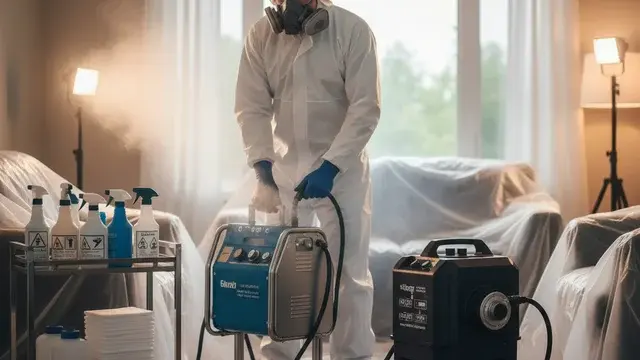 Complete odor elimination after fire, water, or biohazard events