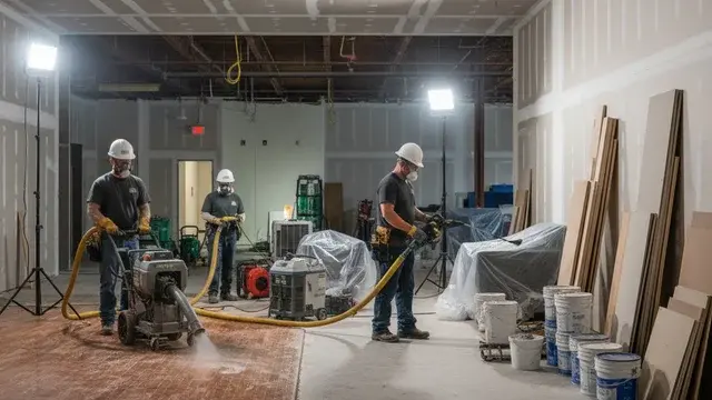 Property management restoration services for multifamily properties