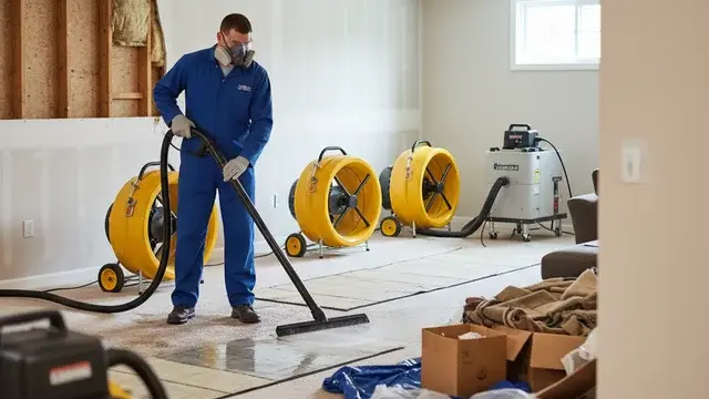 Water damage in crawlspaces and basements — inspection and cleanup