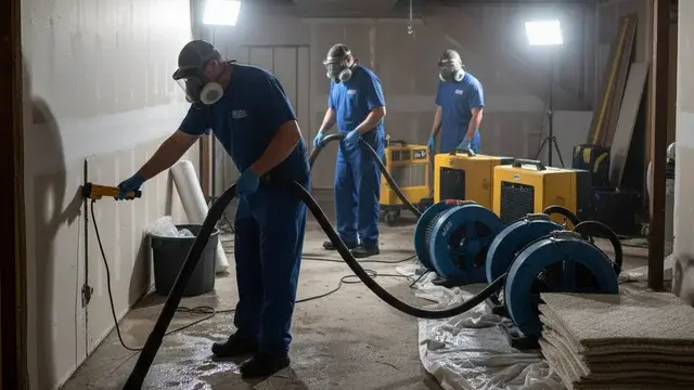 Water damage restoration in Waxahachie, TX